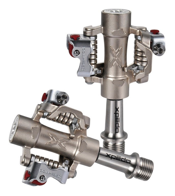 Xpedo Pedal Xpedo Clipless M-FORCE 8 TI silber