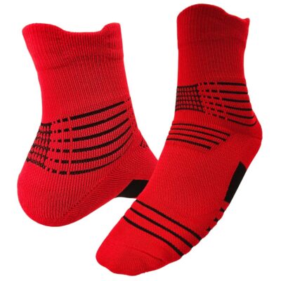 ZoneSupport kurze Sportsocken - rot - 39-45EU
