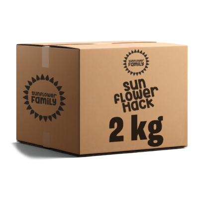 sunflowerHACK - SonnenblumenHACK bio 2 kg Familienpack