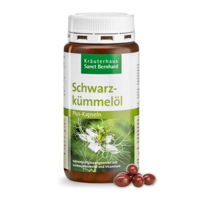 Schwarzkümmelöl-Plus-Kapseln