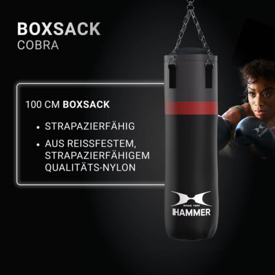 HAMMER BOXING Boxsack Cobra