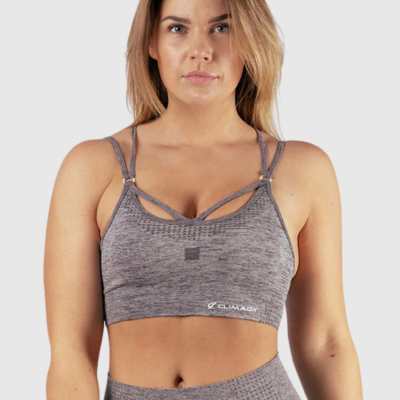 Climaqx Scoop Seamless BraGrau / L