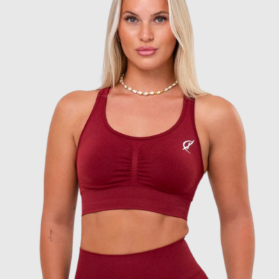 Vital Seamless BraWeinrot / L