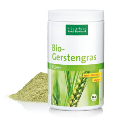Bio-Gerstengras-Pulver