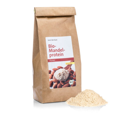 Bio-Mandel-Proteinpulver