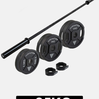 Langhantel mit Verschlüssen