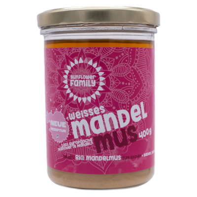 Bio-Mandelmus weiss 400 g