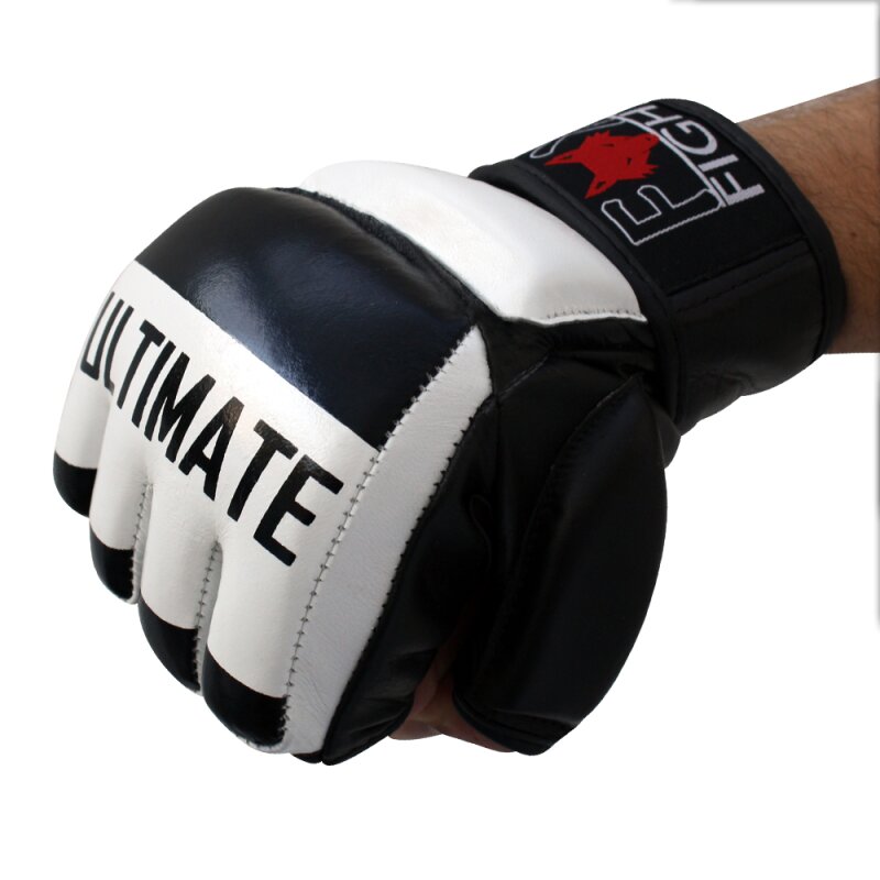 B-WARE FOX-FIGHT ULTIMATE MMA Handschuhe aus echtem Leder
