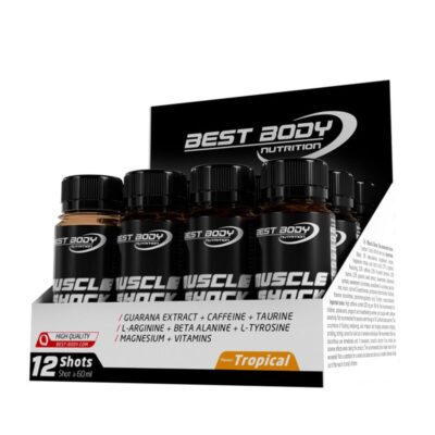 Best Body Nutrition Muscle Shock Shot 12x60ml Tropical