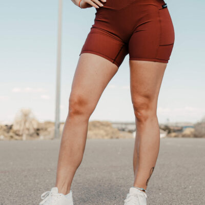 Rib Shorts Damen