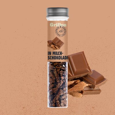SENS Grillen in Milchschokolade (30g)