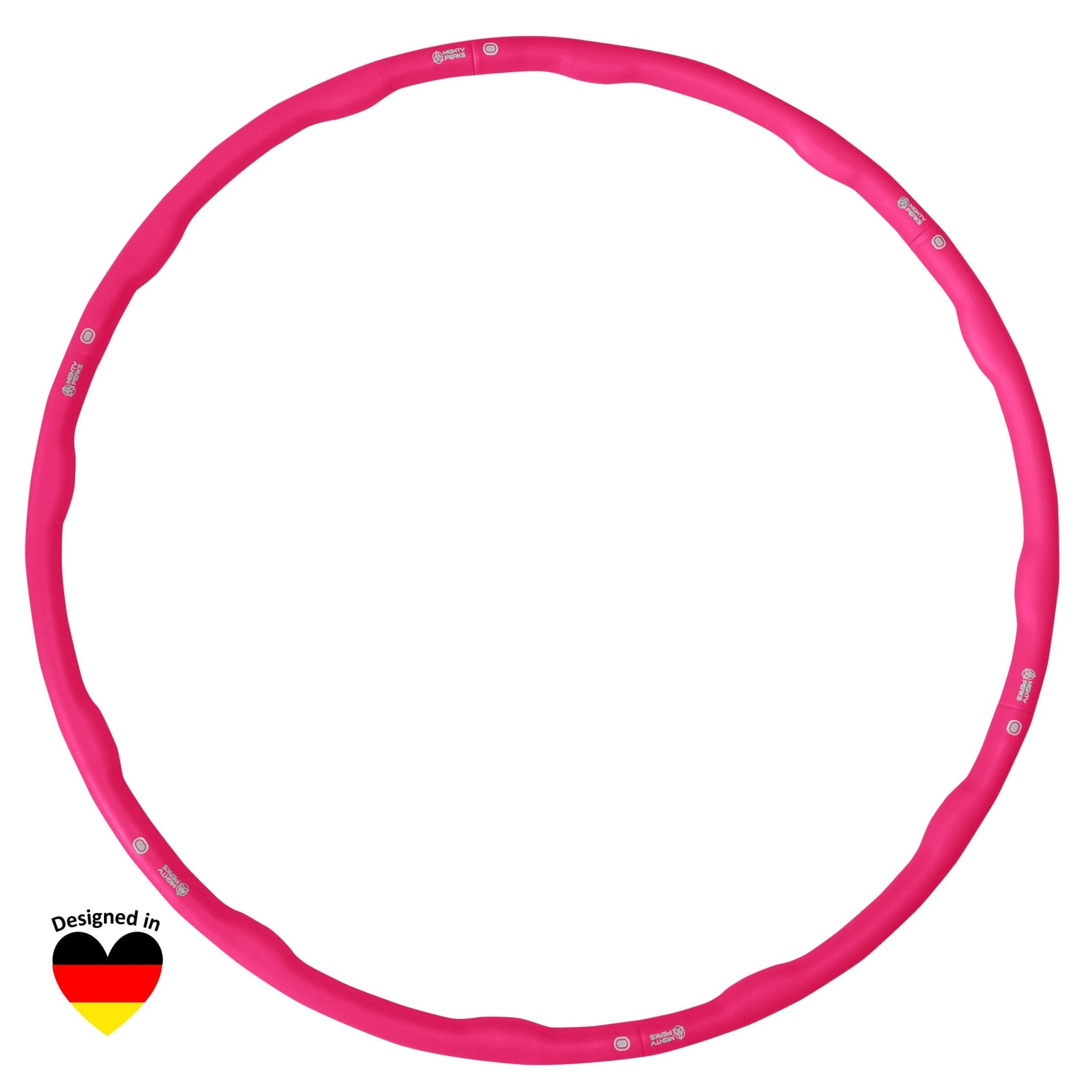 HULA HOOP REIFEN - ERWACHSENE - 6TEILIG - 1#8KG - MIGHTY PEAKS