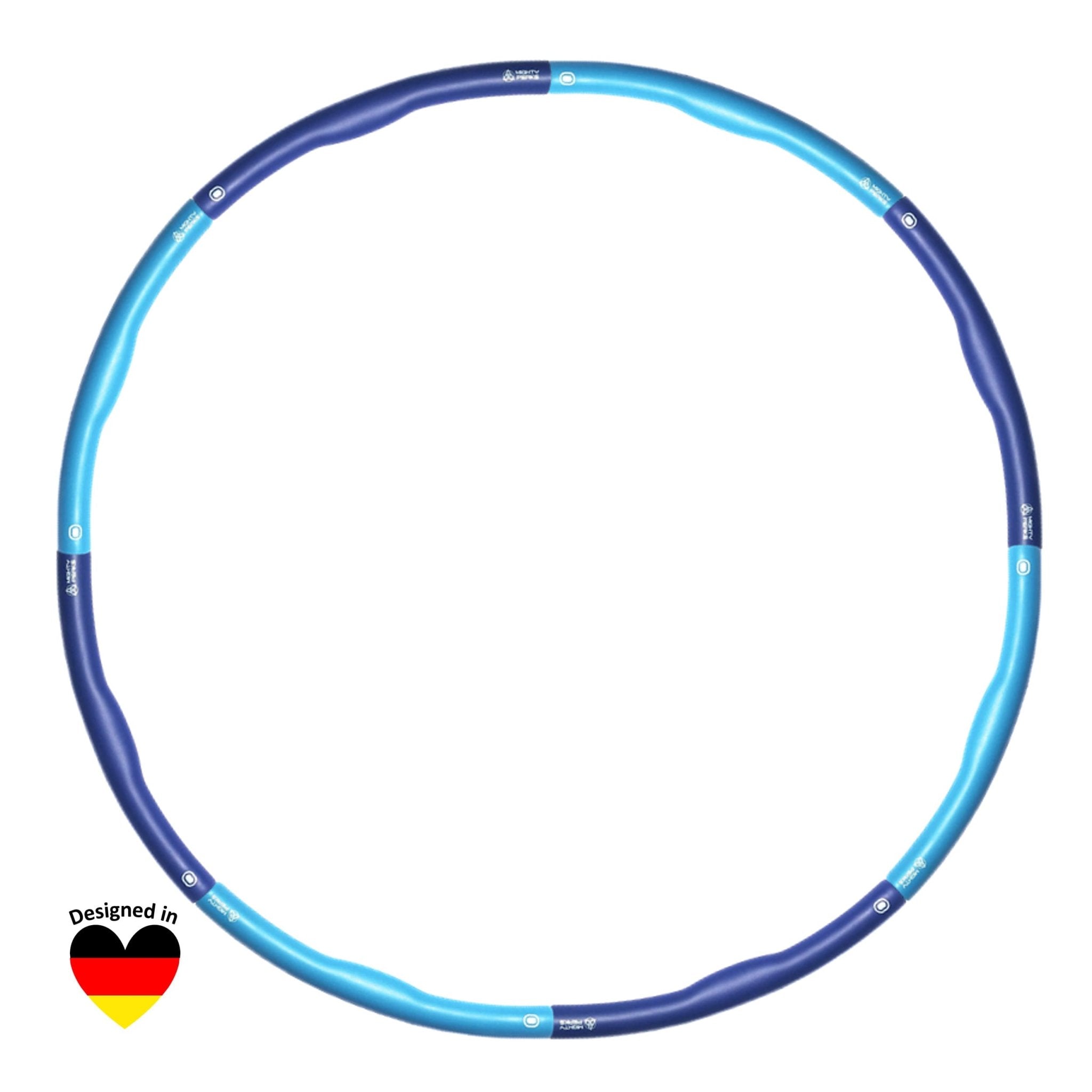 HULA HOOP REIFEN - ERWACHSENE - 8TEILIG - 1#2KG - MIGHTY PEAKS