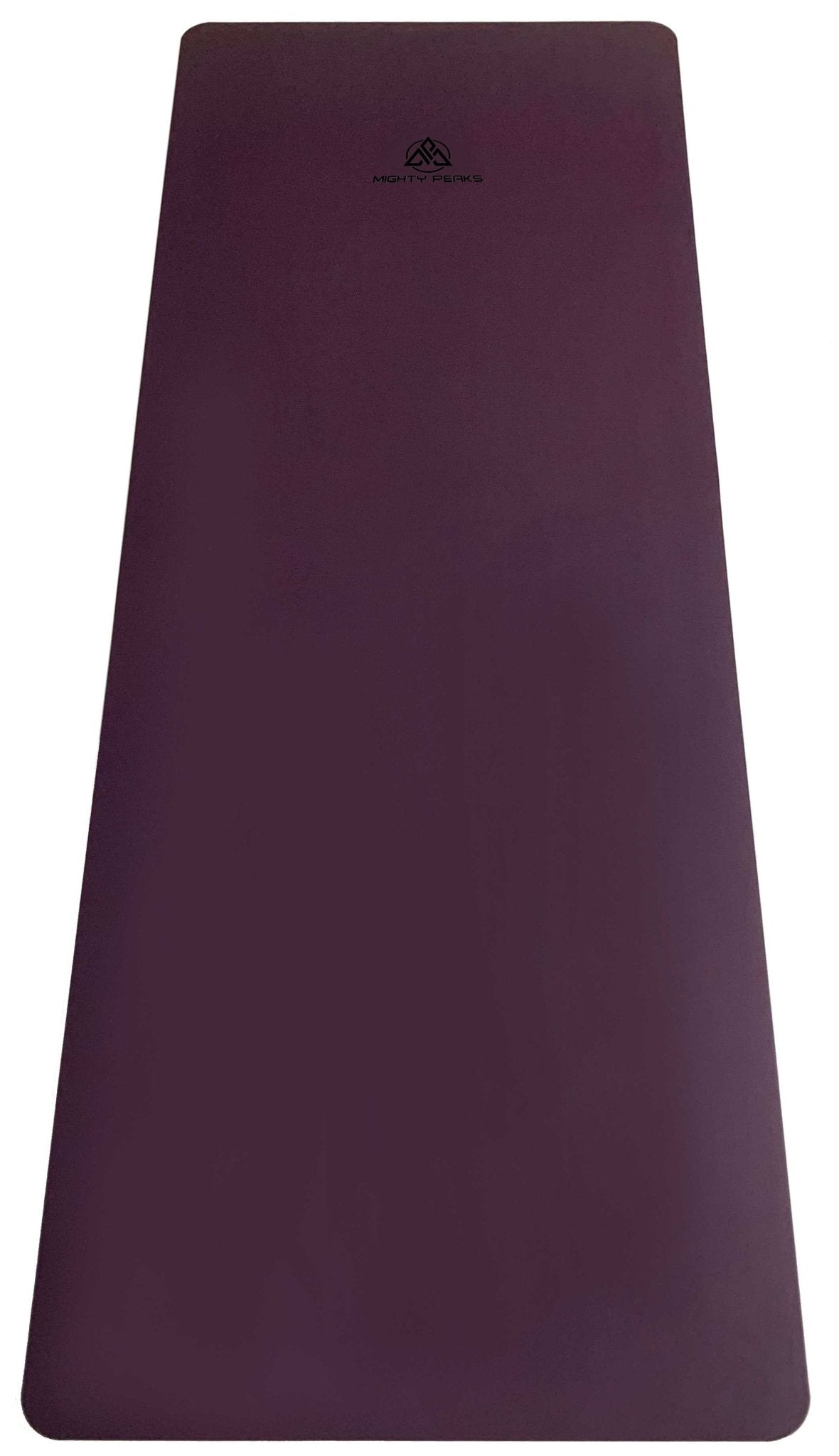 Rutschfeste Yoga Matte mit hochwertiger PU Oberfläche - MIGHTY PEAKS