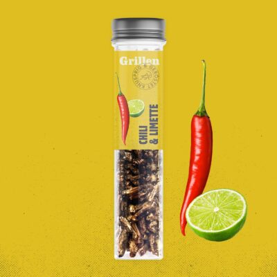 SENS Knusprige Grillen - Chilli & Limette (20g)