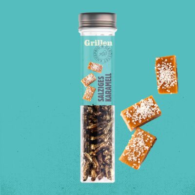SENS Knusprige Grillen - Salzkaramell (20g)