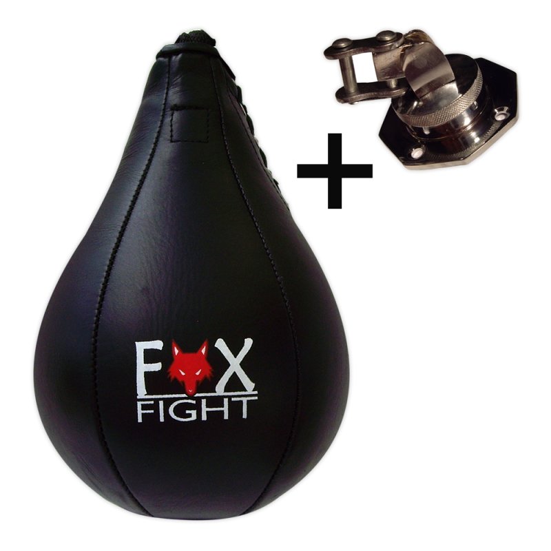 Speedball / Boxbirne Leder + Swivel