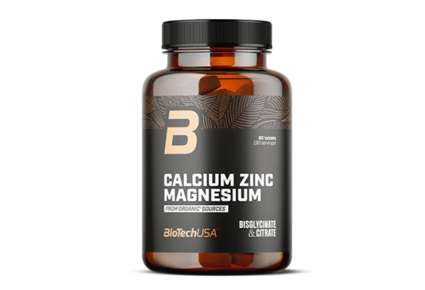 Biotech USA Calcium Zinc Magnesium from organic source