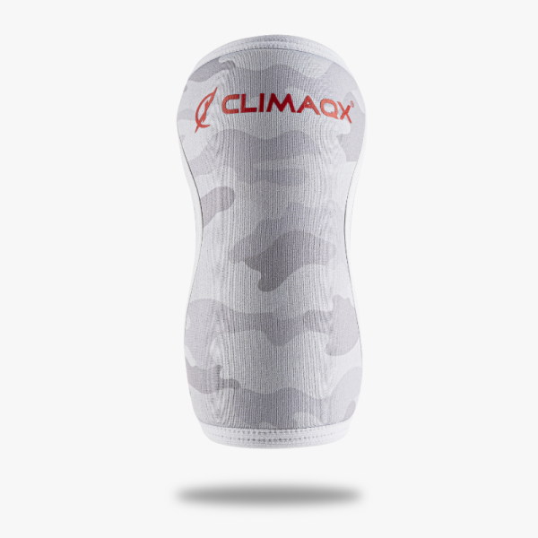 Climaqx Kniebandagen White Camouflage