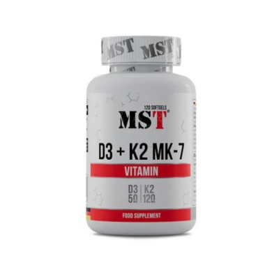 MST Nutrition Vitamin D3 + K2 MK7