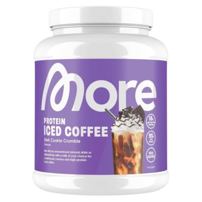 More Nutrition Protein Iced Coffee 500g Dark Cookie Crumble