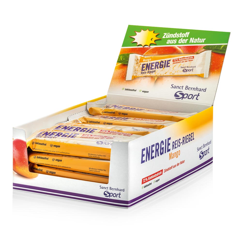 Energie Reis-Riegel Mango: 20er-Packung (1 kg)