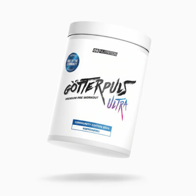 Götterpuls ULTRA Community Edition 2026 - Pre Workout (koffeinfrei) Erdbeere-Ananas-Kokos