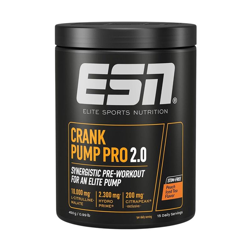 ESN Crank Pump Pro 2.0 - 450g Peach Iced Tea