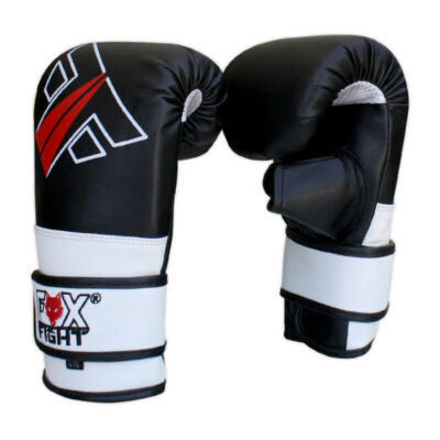 FOX-FIGHT FF Sandsackhandschuhe L / XL - schwarz/weiss