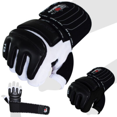 FOX-FIGHT TX8 Trainingshandschuhe mit doppelten Klettverschluss