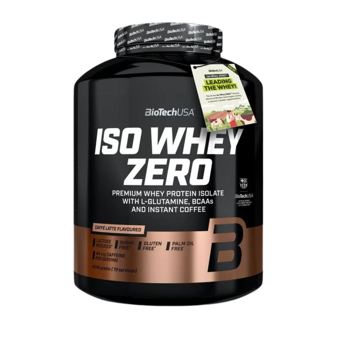 BioTech USA Iso Whey Zero 1816g Caffé Latte