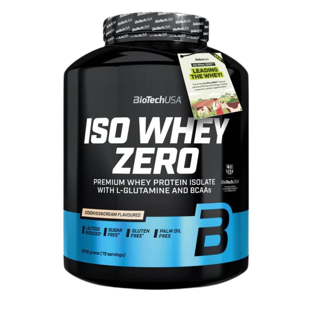 BioTech USA Iso Whey Zero Cookies & Cream 1816g