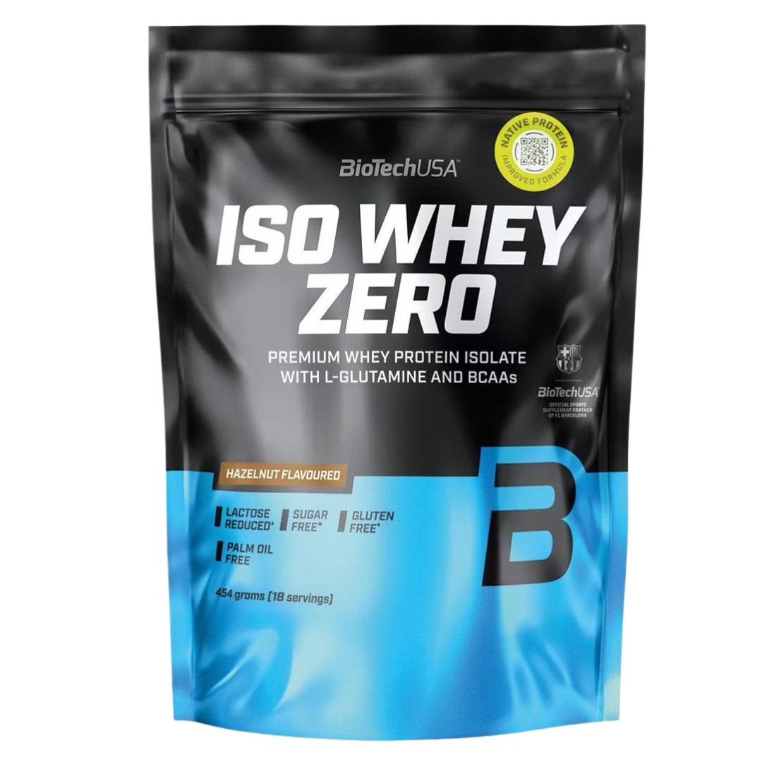 BioTech USA Iso Whey Zero 454g Hazelnut