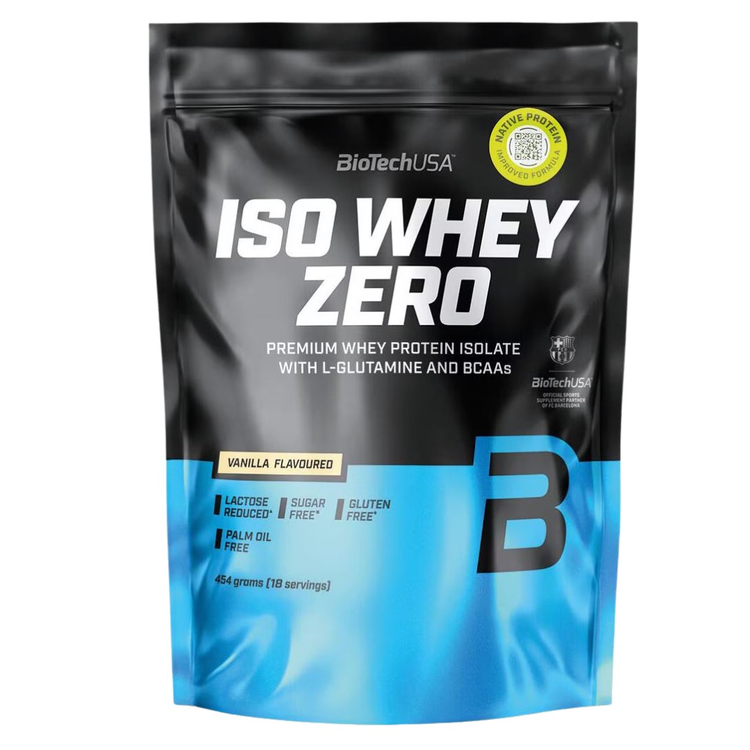 BioTech USA Iso Whey Zero Vanilla 454g