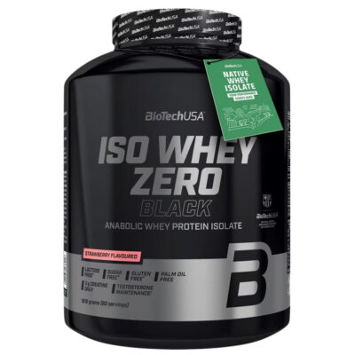 BioTech USA Iso Whey Zero Black Strawberry 1816g