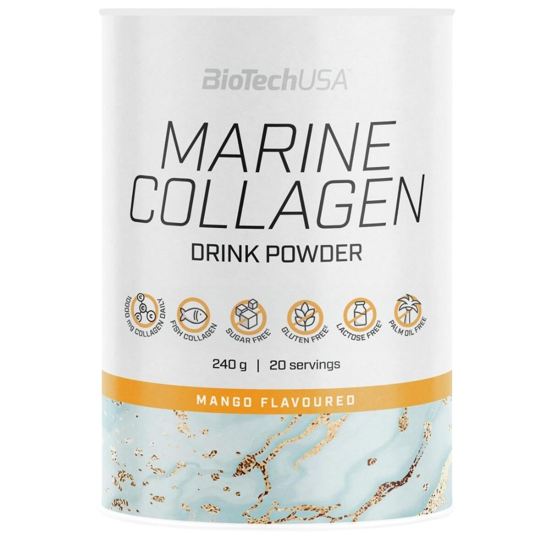 BioTech USA Marine Collagen - 240g Mango