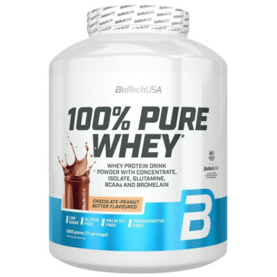 BioTech USA 100% Pure Whey 2000g Chocolate Peanut Butter