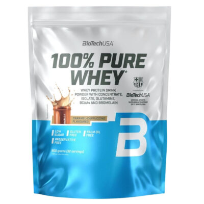 BioTech USA 100% Pure Whey 900g Caramel Cappuccino