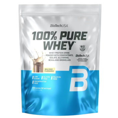 BioTech USA 100% Pure Whey 900g Milchreis