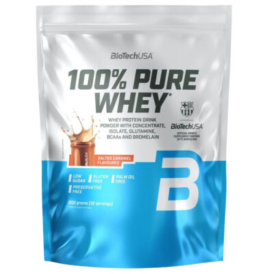 BioTech USA 100% Pure Whey Salted Caramel 900g