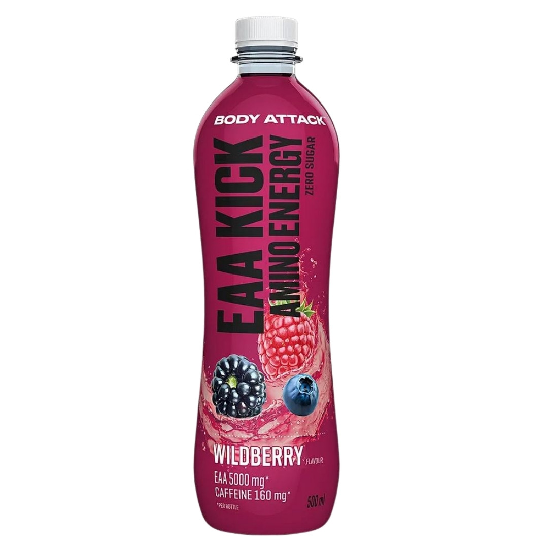 Body Attack EAA Kick Amino Energy – 500ml Wildberry
