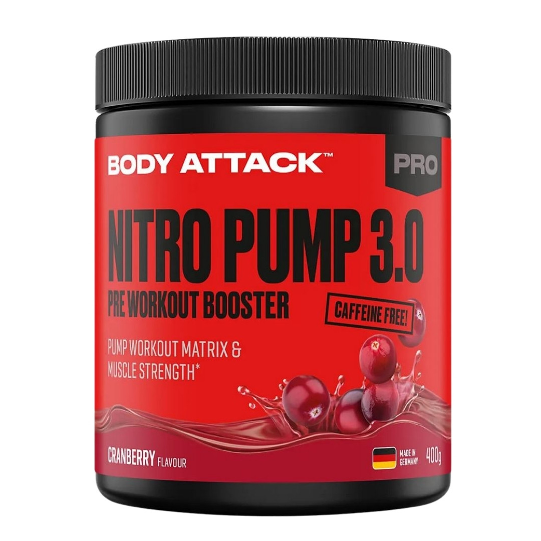 Body Attack Nitro Pump 3.0 - 400g Cranberry