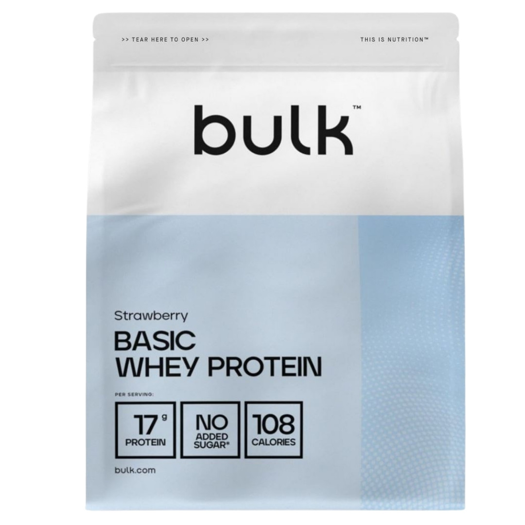 Bulk Basic Whey Protein - 1250g Strawberry 1250g