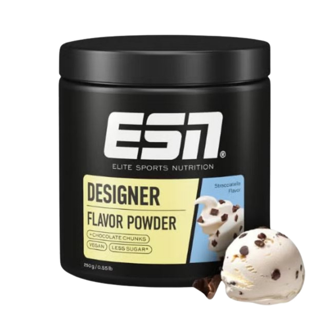 ESN Designer Flavor Powder - 250g (MHD) Stracciatella (MHD: 31/07/2026)