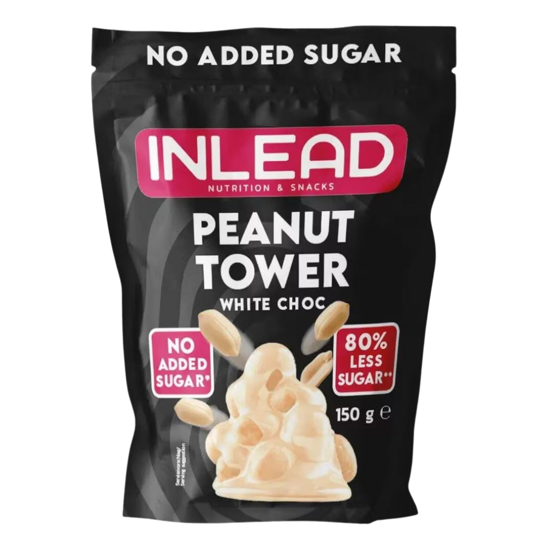 Inlead Nutrition Peanut Tower - 150g White Choc
