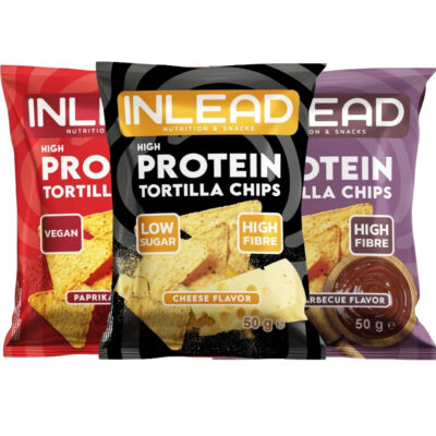 Inlead Nutrition High Protein Tortilla Chips - 50g Smoky Barebecue