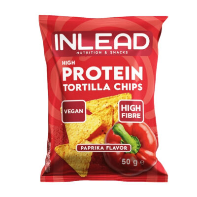 Inlead Nutrition High Protein Tortilla Chips - 50g Paprika