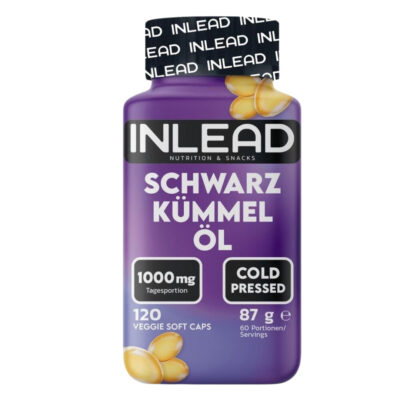 Inlead Nutrition Schwarzkümmelöl - 120 kaps.
