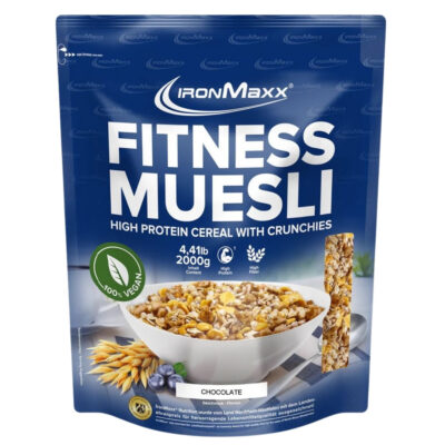 IronMaxx Fitness Müsli (MHD-Ware) 2000g Chocolate (MHD: 31/05/2026)