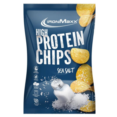 IronMaxx High Protein Potato Chips - 60g (MHD-Ware) Sea Salt (MHD: 30/06/2026)